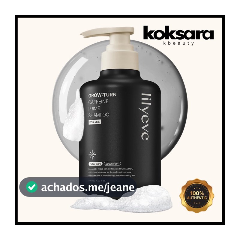 Lilyeve Grow-Turn Caffeine Prime Shampoo 500ml