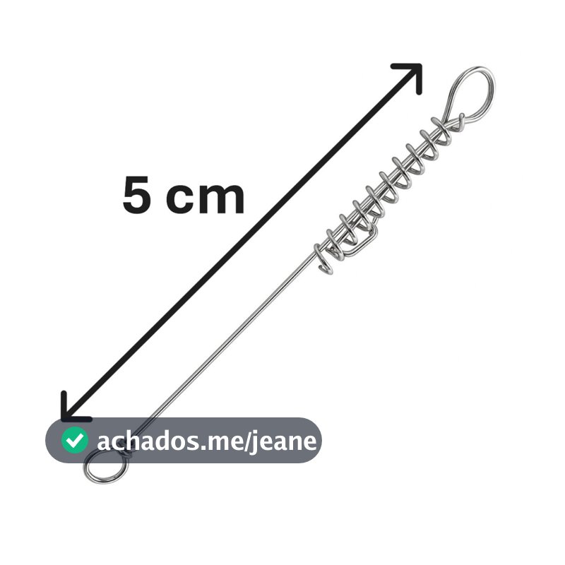 Castor Empate de Pesca 10 pcs 24 x 5 cm Encastoador Traira Pacu Piranha Pesqueiro Ceva Rio Mar Praia