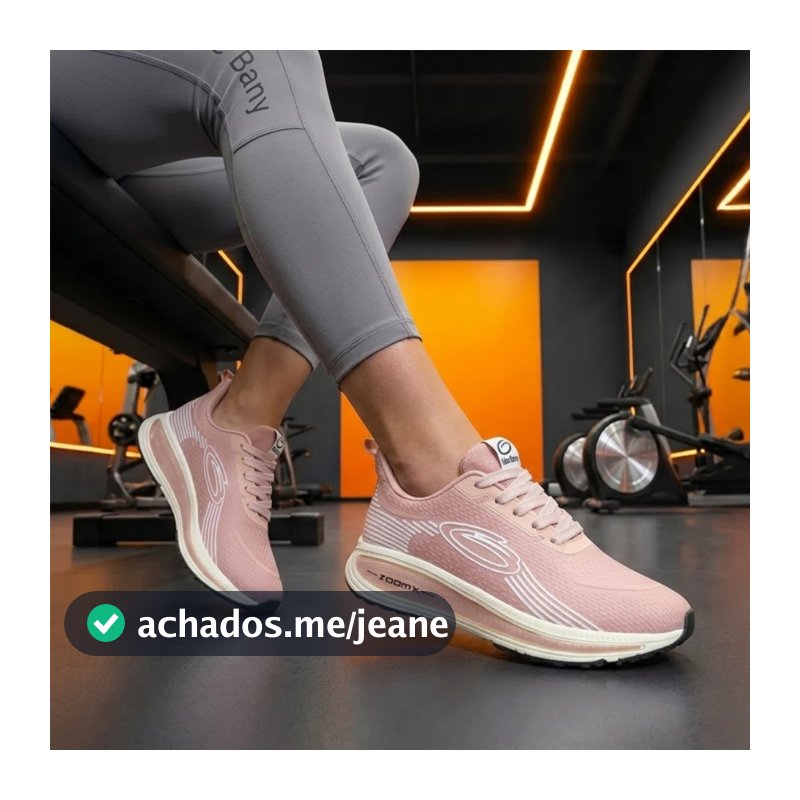 Tênis Feminino Academia Corrida Esportivo Crossfit Bany Leveza Conforto