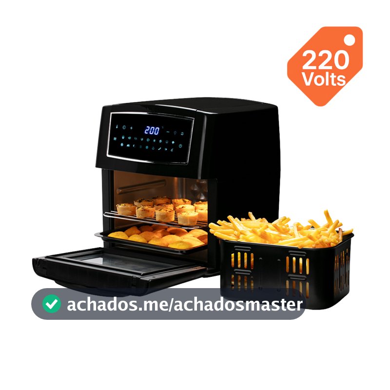 Fritadeira Elétrica Air Fryer Oven 12L Gallant GFE12 Super Family 220V