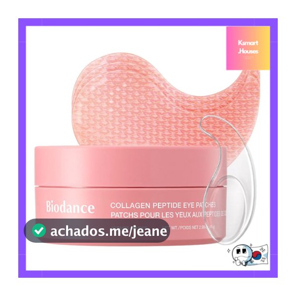 Adesivos Para Olhos Com Peptídeo De Colágeno BIODANCE 30 Pares (60 Contagens)