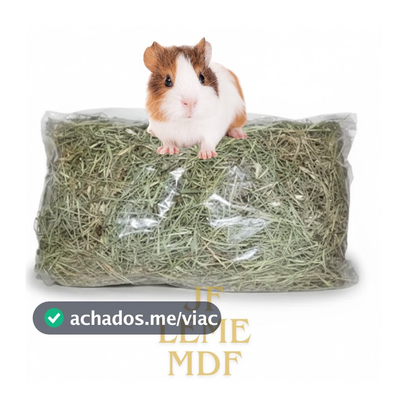 1kg Feno verdinho para hamster/coelho/porquinho da índia chinchila