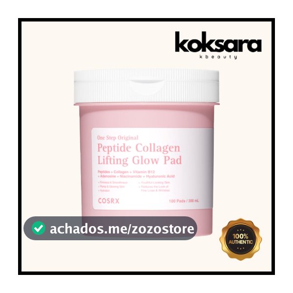 COSRX One Step Original Peptide Collagen Lifting Glow Pad 100 patches