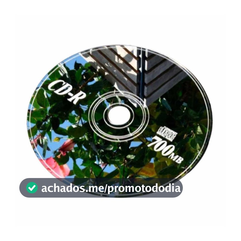 Espelho Decorativo Cd Music Acrílico Cores Sala Quarto 45 Cm