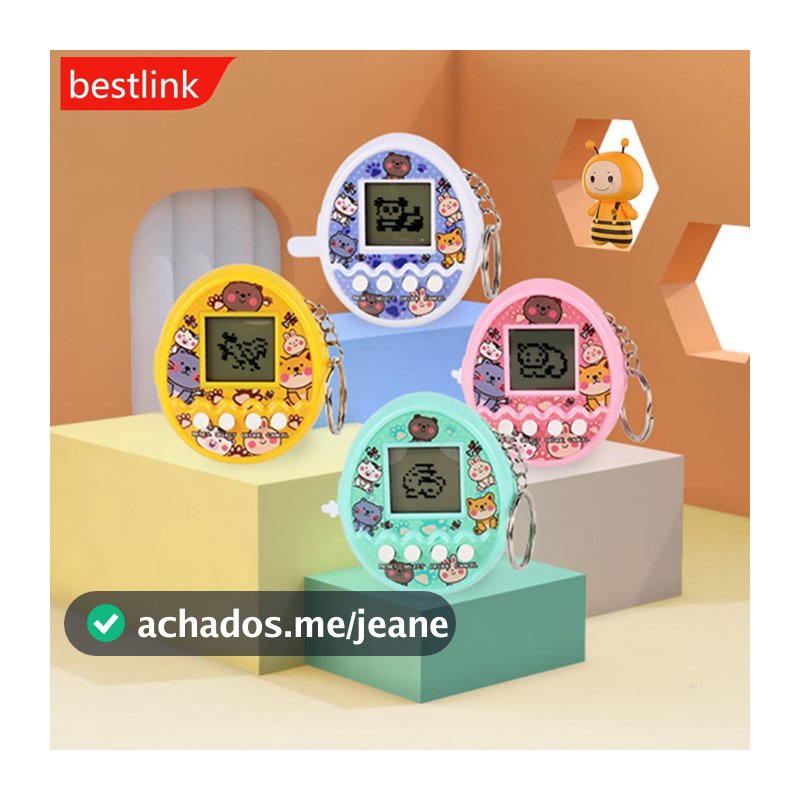 Jogo Eletrônico Criativo De Brinquedos Eletrônicos Para Animais De Estimação Tamagotchi Toy 168 Em 1 Virtuais Crianças