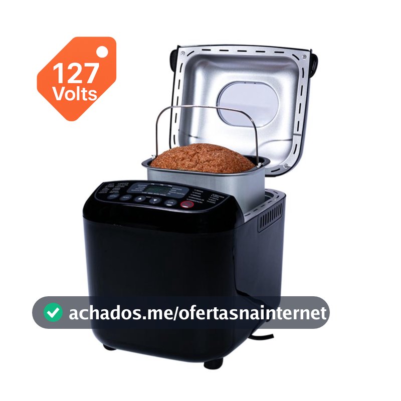Panificadora 19 Programas Gallant 600w 127v Preta (GPA1E19A_127PT)