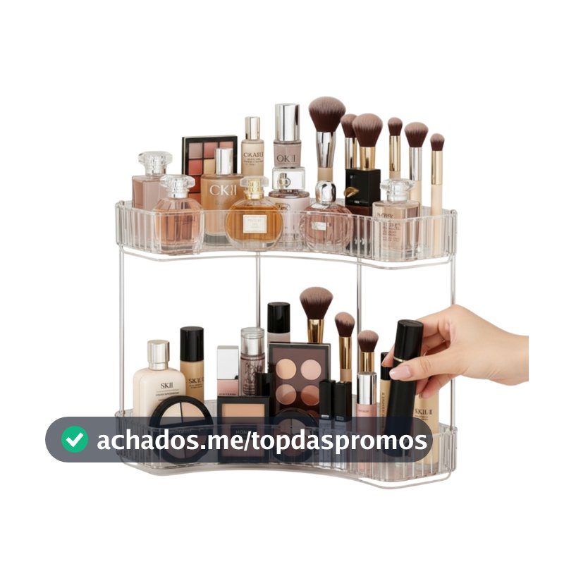 Rack Prateleira Organizador De Banheiro Maquiagem Multiuso