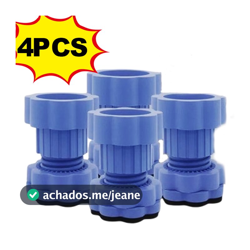 4 Pçs Anti Vibração Máquina De Lavar Pés Almofadas Antiderrapante Absorção De Choque Aumentando Almofada Esteira Geladei