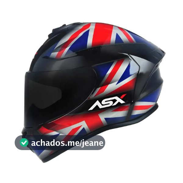 CAPACETE ASX DRAKEN UK BRILHANTE