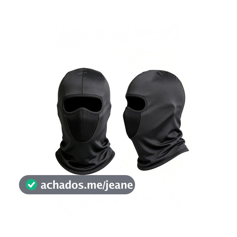 Balaclava Tática Respirável com Malha Ventilada | Máscara Facial