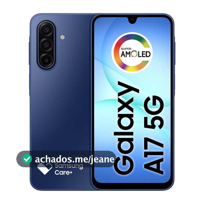 Smartphone Samsung Galaxy A17 5G 256GB 8GB RAM - Azul