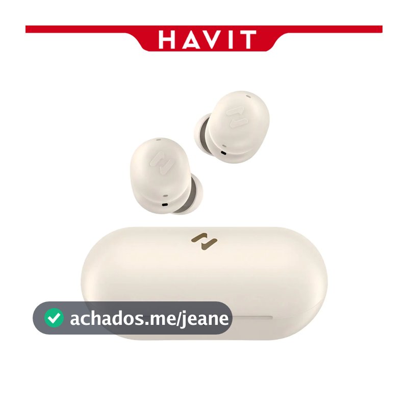 Fones De Ouvido Sem Fio Havit Tw969 Lite TWS Bluetooth 5.4 Com Microfone In Ear