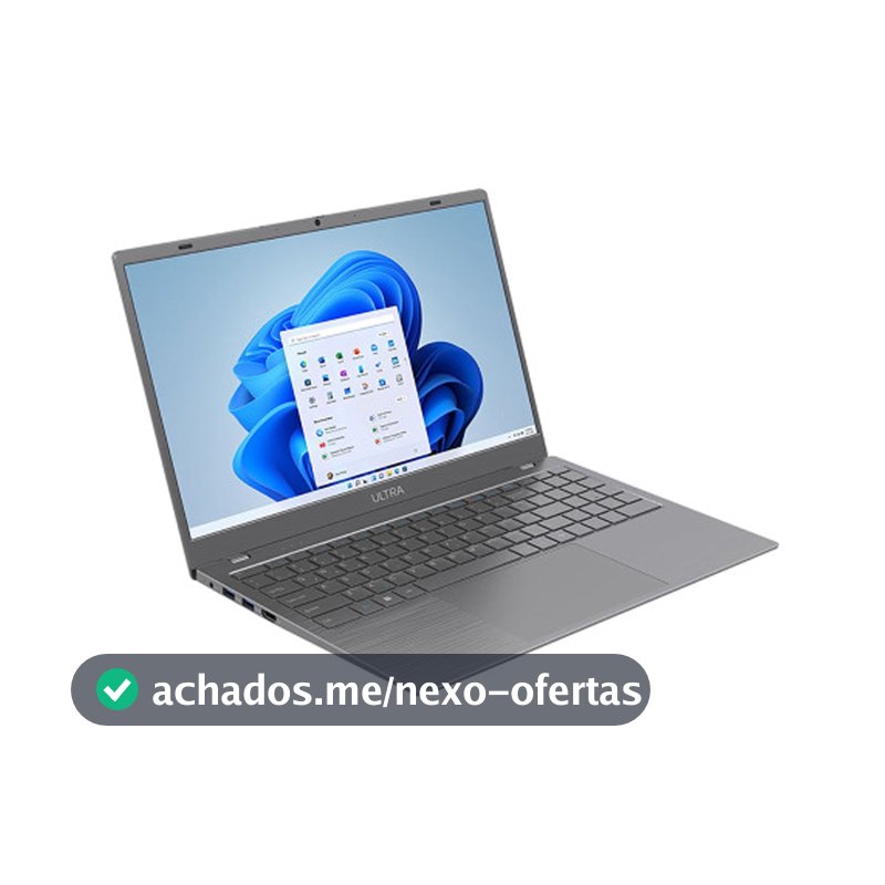 Notebook Windows 11 Home Tela 15.6 Pol. FHD Pentium Gold 6500Y 4GB 128GB e MMC Ultra UB365