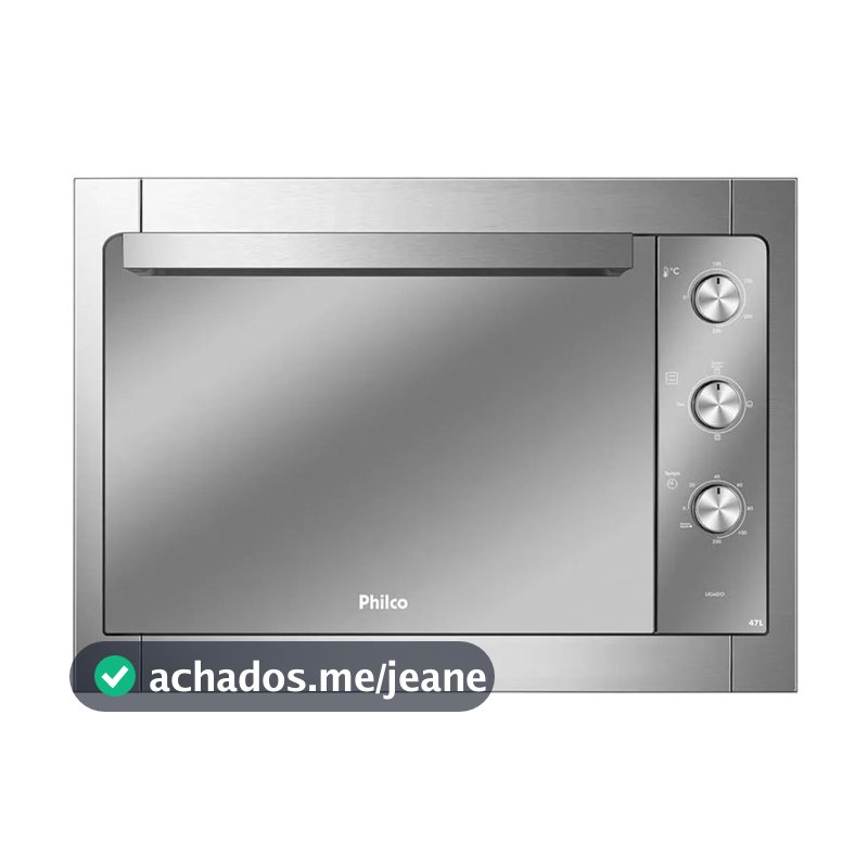 FORNO ELÉTRICO DE EMBUTIR PHILCO 47 LITROS 1600W  - 127V