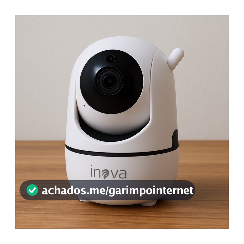 Câmera De Segurança Wifi Ip Audio E Sensor Movimen 360 Graus