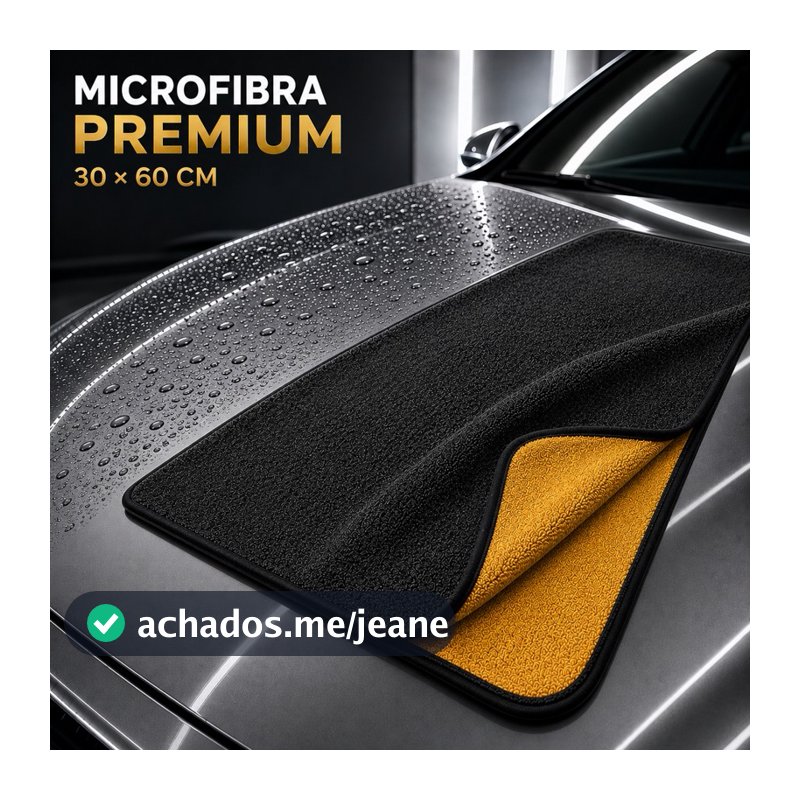 Pano Microfibra Toalha Grande Limpar Casa moveis Secar Carro Automotivo Lavagem Secagem Polimento