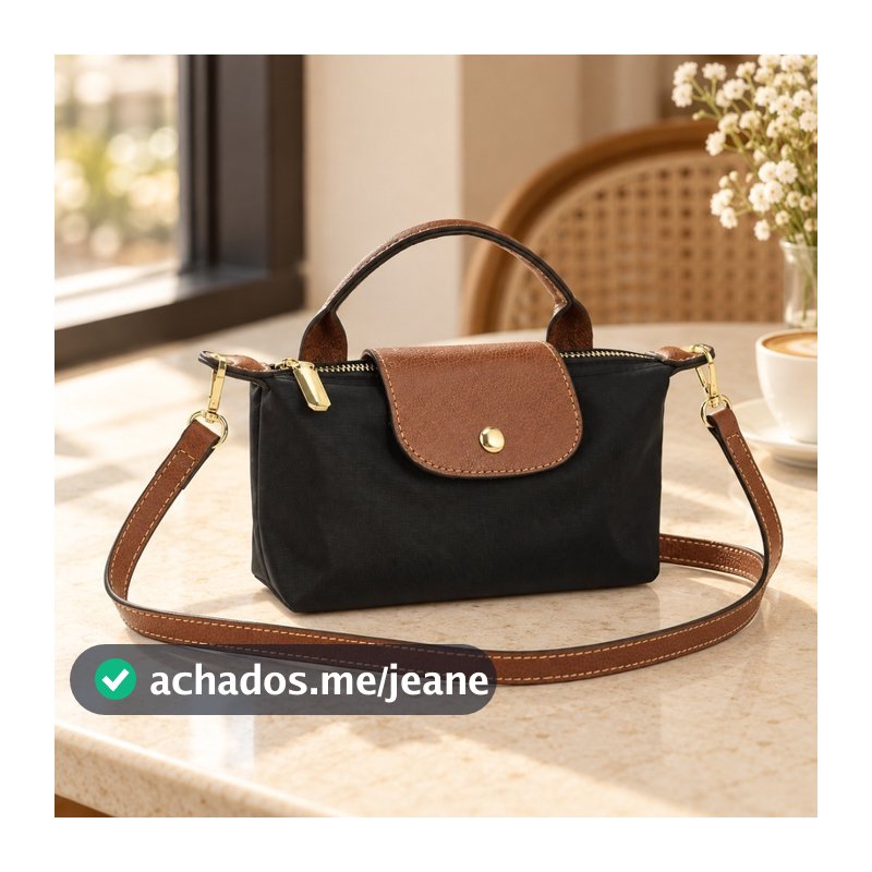 Bolsa de Ombro Feminina Estilo Crossbody – Mini com Alça Regulável, Perfeita para o Dia a Dia