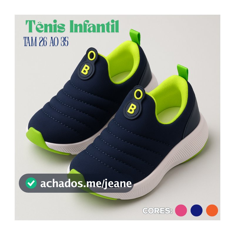Tênis Infantil Meia Slip On Sem Cadarço Super Confortável Para Crianças Antiderrapante Macio