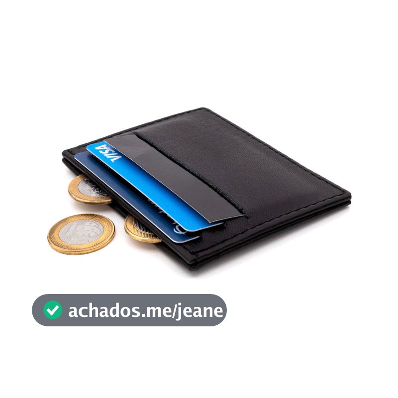 Carteira Porta Cartão Masculina/Feminina Slim Couro PU Porta Cartão/Crédito,CNH, Notas,Preta,Marrom