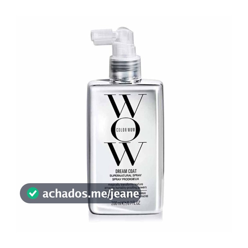 wow Dream Coat Supernatural Spray Anti-frizz Treatment Sobrenatural 200ml