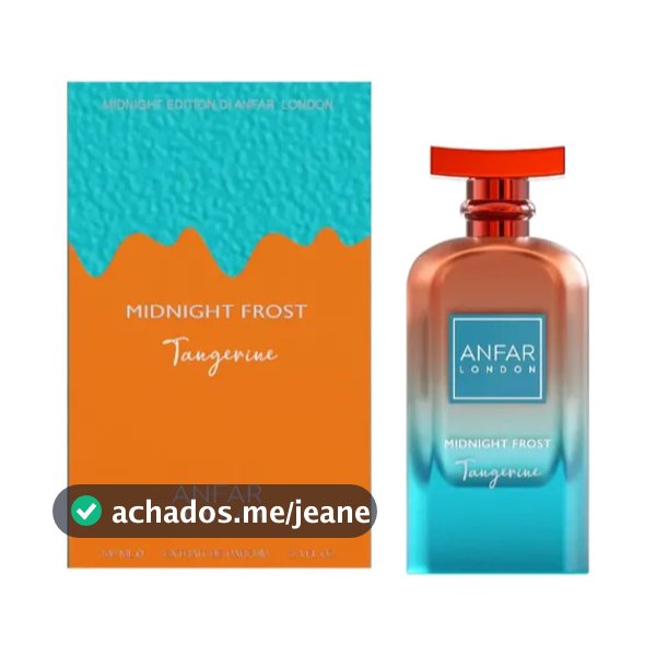 Perfume Árabe Anfar London - Midnight Frost Tangerine- Original