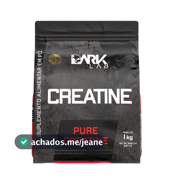 Creatina Monohidratada Pura 1kg, 500g, 600, 300g e 150g - Dark Lab