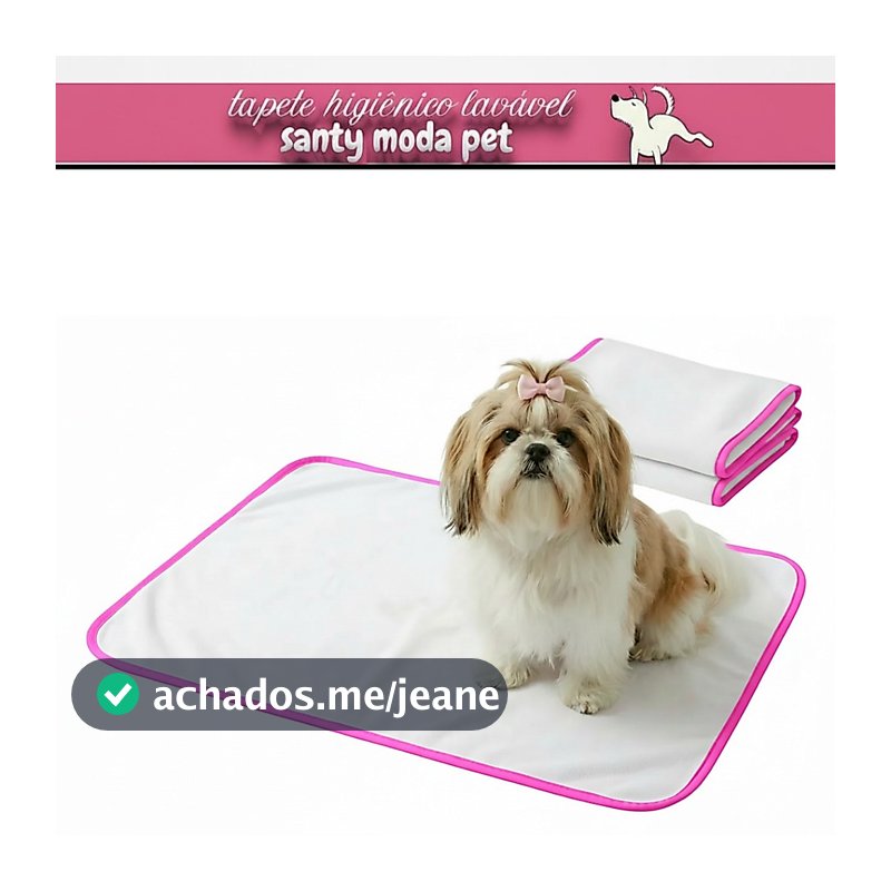 Kit 3 tapete higiênico lavável P, Rosa Neon, 60 x 50 cm, sanitário pet não vaza xixi reutilizável.