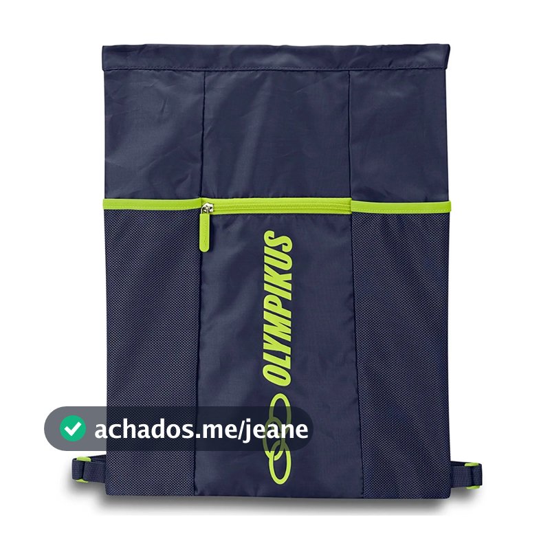 Mochila Sacola Bolsa de Academia Fitness Gym Sack - Olympikus