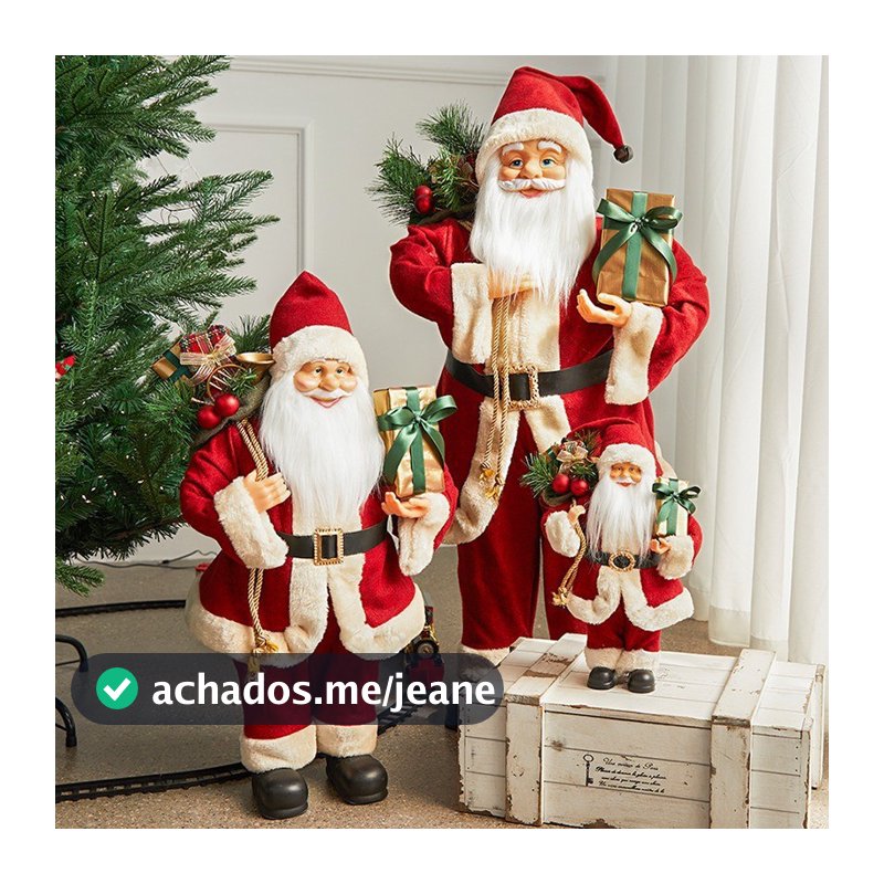 Decoração de mesa de natal-sala de estar quarto enfeites de natal-decoração boneca decoração de natal sala de estar deco