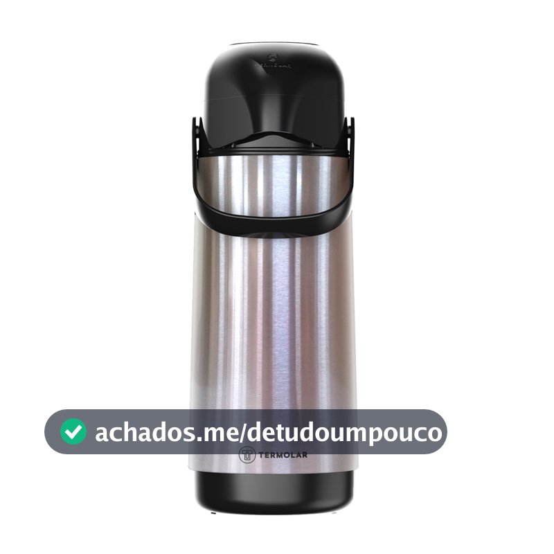 Garrafa Térmica Lumina Inox 1 Litro Quente Frio Termolar