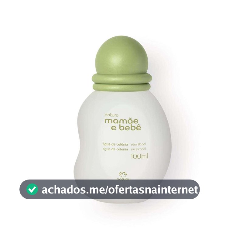 Mamãe e Bebê Água de Colônia 100 ml