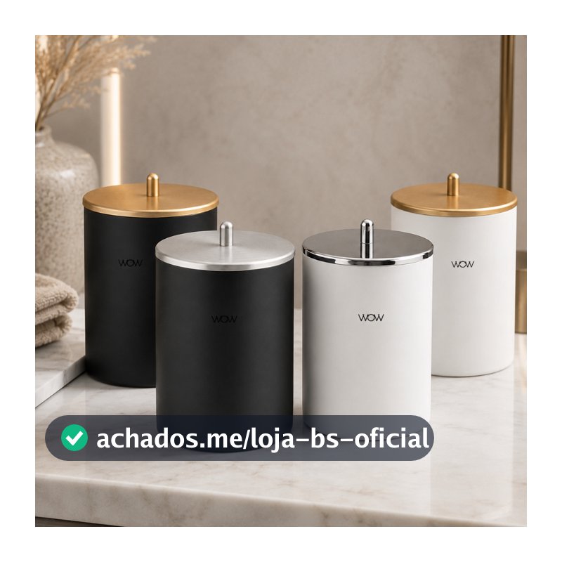 Lixeira de Cozinha Escritório Banheiro 5L com Tampa