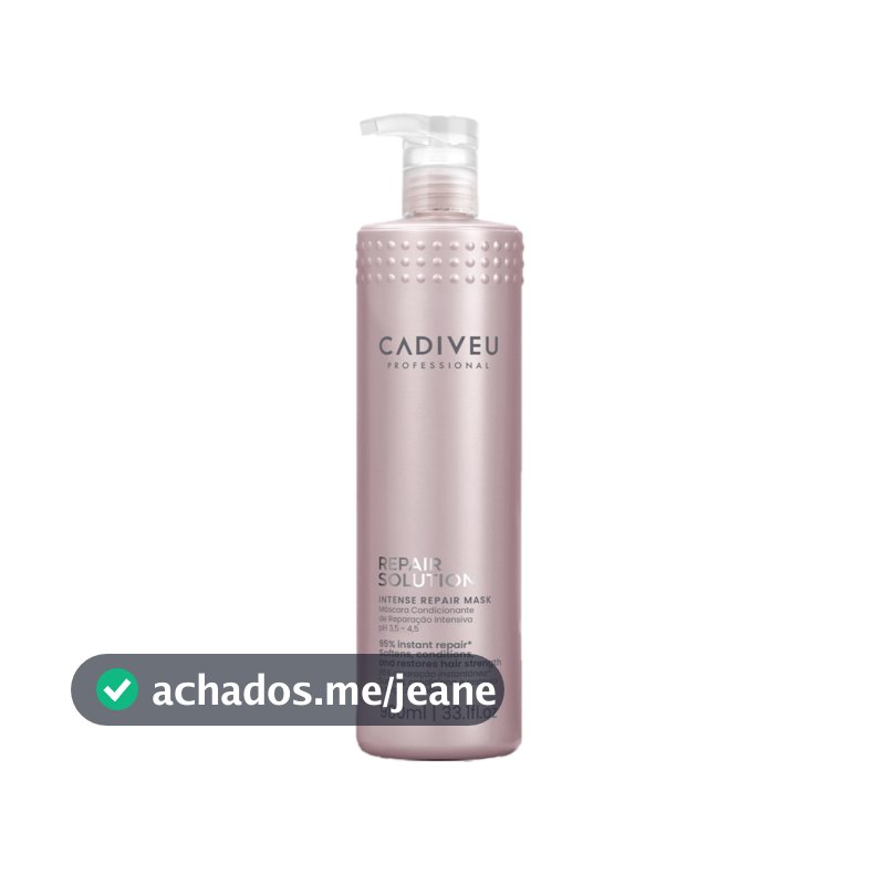 Cadiveu Repair Solution Máscara Reparadora 980ml