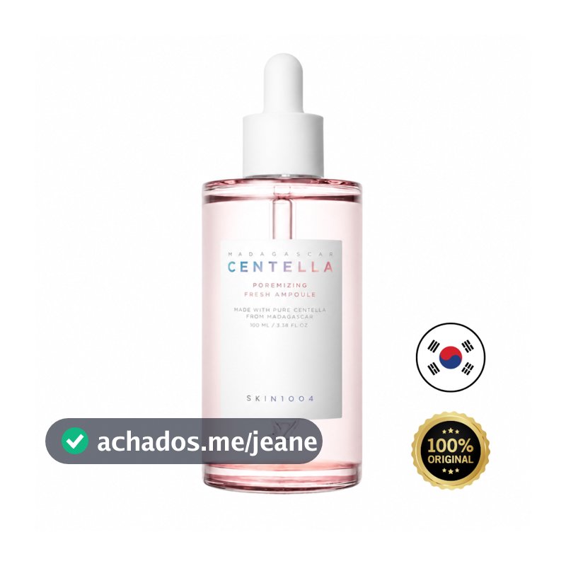 SKIN1004 Madagascar Centella Poremizing Fresh Ampoule 100ml Serum Facial Coreano Original