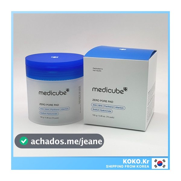 MEDICUBE Zero Pore Pad 2.0 70EA Com Brindes