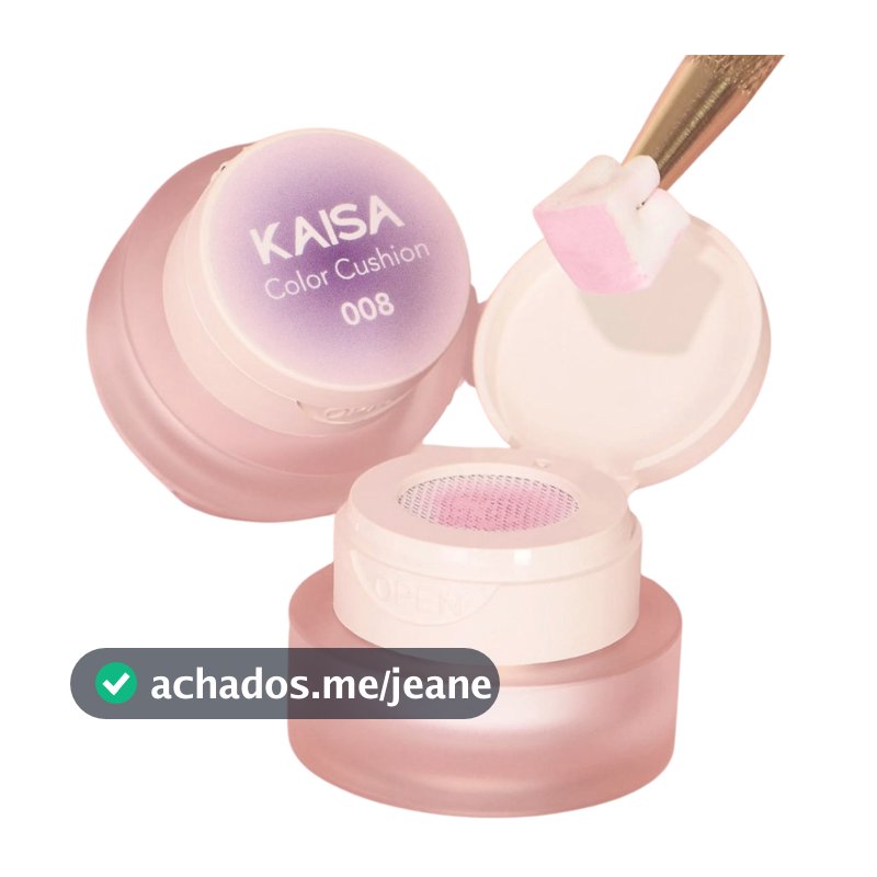 Gel Color Cushion KAISA 5 em 1 Para Nail Art Ombré Cromado 3g sem TPO sem Hema