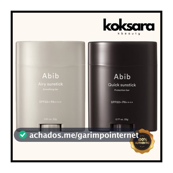 Abib Sunstick Bar 2types (Airy,quick) SPF50+PA++++