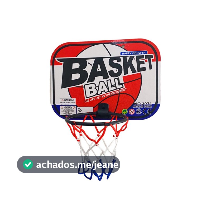 CESTA DE BASQUETE INFANTIL - MINI BASQUETE