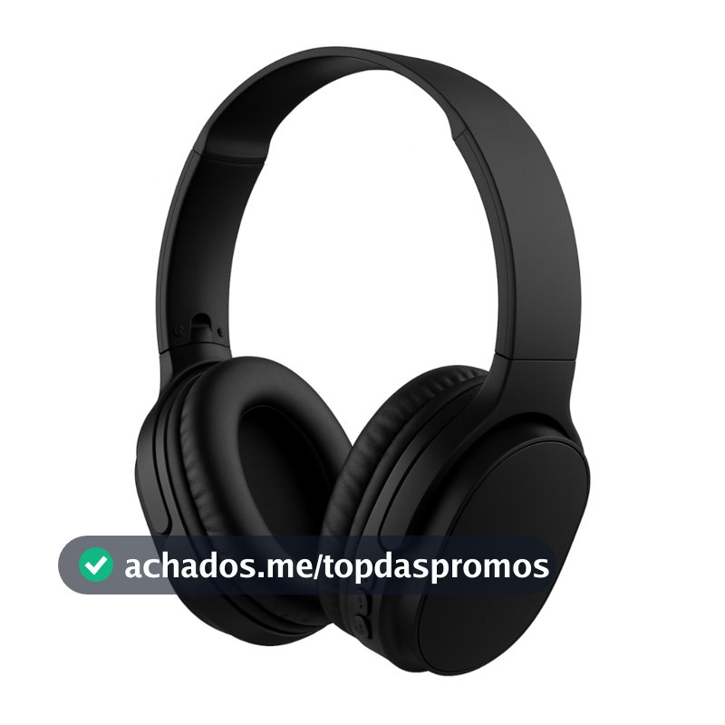 Fone de Ouvido Bluetooth 5.3 Headphone Sem Fio Cancela Ruído, Dobrável, Corrida, Academia Premium
