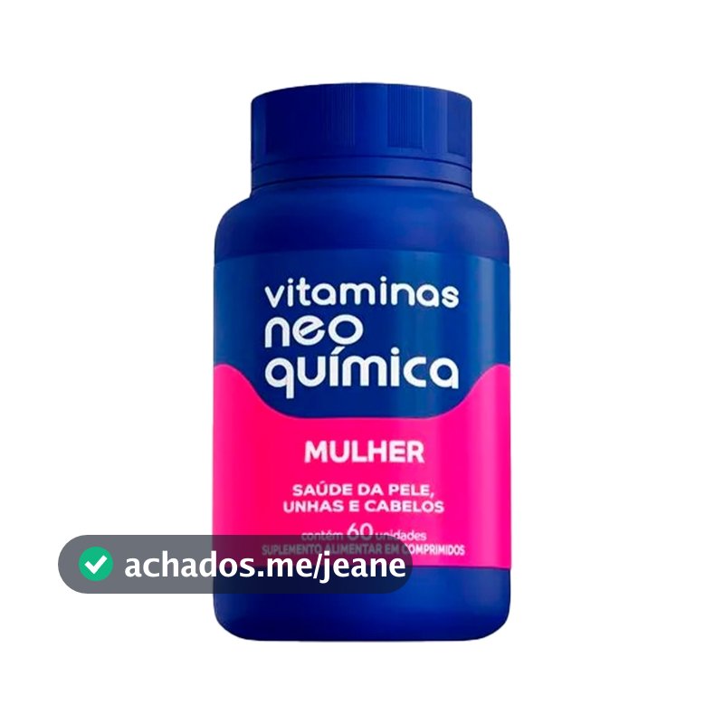 Vitamina Neo Química Mulher c/ 60cpr