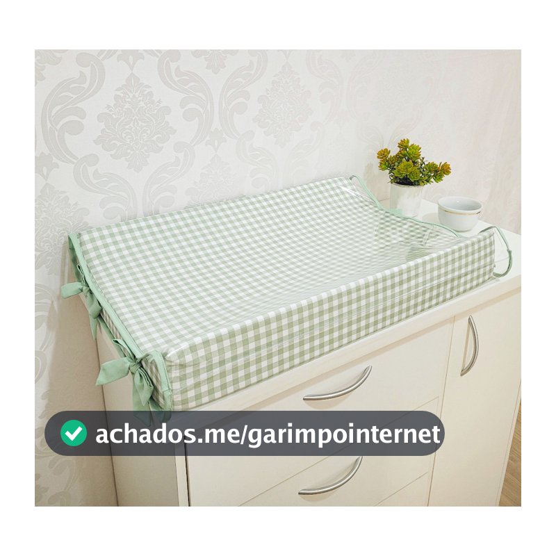 Trocador Plastificado Impermeável Anatômico Americano de Cômoda Para Troca de Fraldas