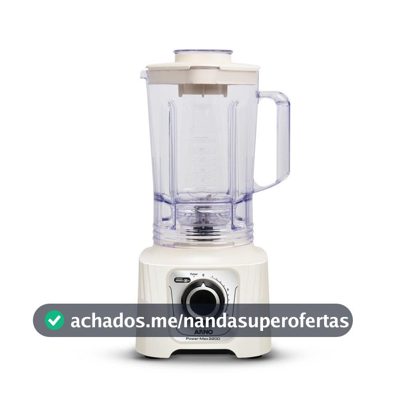 Liquidificador Arno Power Max Marfim LN64 3,1L 2200W 220V