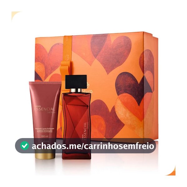 Natura Kit Presente Essencial Safran Feminino - Namorados 2026
