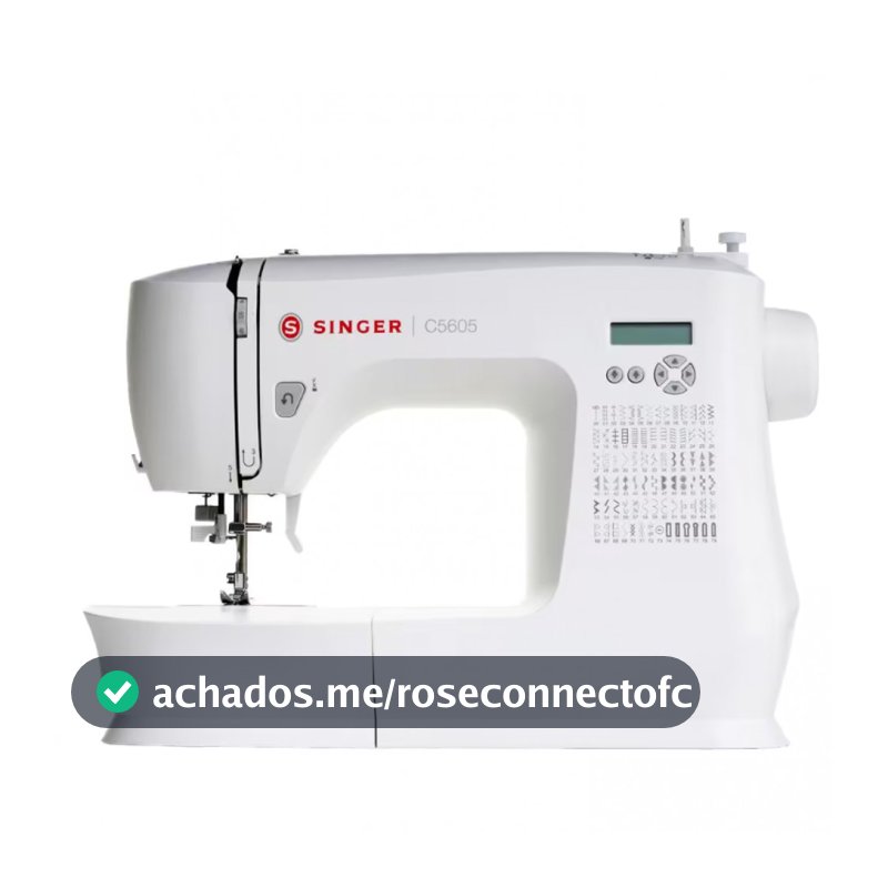 Máquina de Costura Portátil C5605 Singer