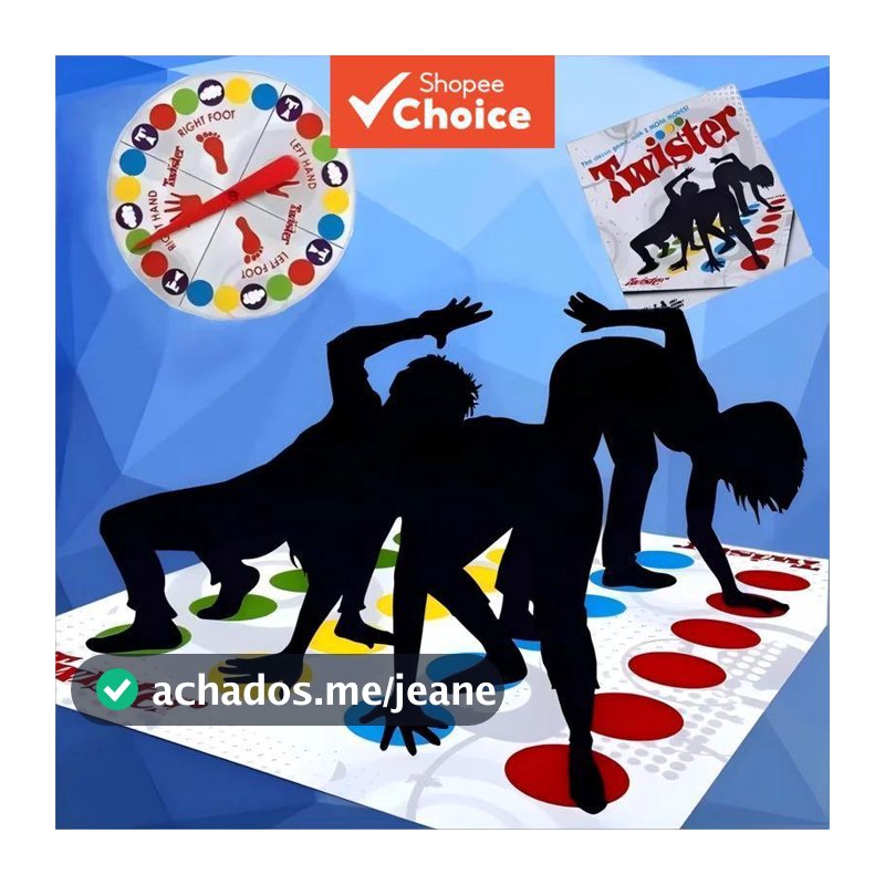 Twister Jogo Família Festa De Tabuleiro Interior Ao Ar Livre Movimento Do Corpo Ativo Equilíbrio Jogar Esteira Brinquedo