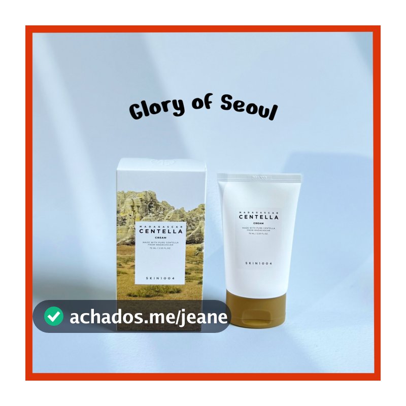 [SKIN1004] Madagascar Centella Cream, 75mL / 2.53 fl.oz | Organic Ingredients Moisturizing Brightening Wrinkle Care