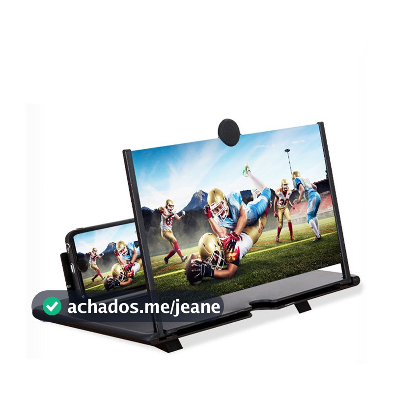 Ampliadora Lente De Aumento Tela 3d Suporte Tablet Zoom Celular