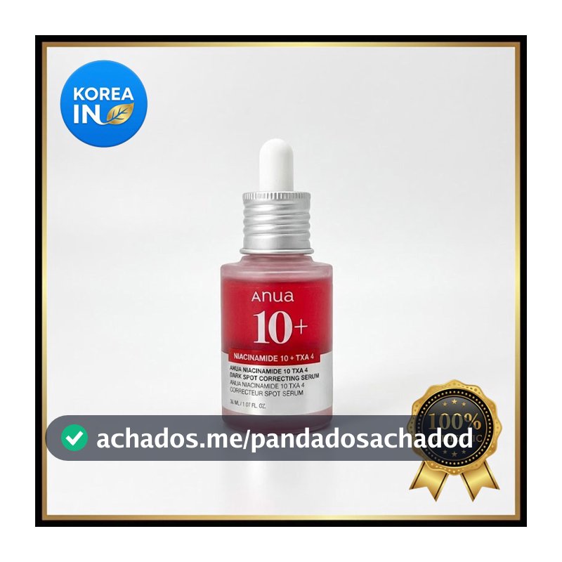 Anua Niacinamide 10% + TXA 4% Serum 30ml - Clareador Manchas Escuras Cicatriz de Acne Melasma