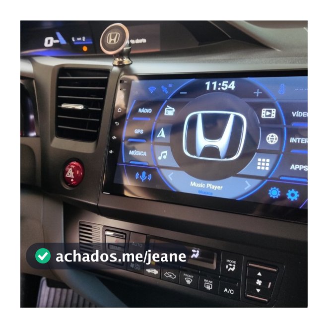 Central Multimídia Honda Civic G9 2012 2013 2014 2015 2016 Carplay Android Auto Lxr Lxs Lxl