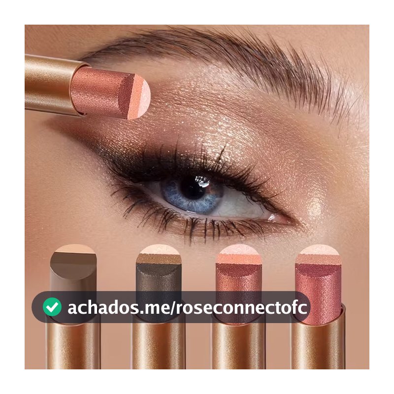 Bastão de Sombra de Olhos, Textura Suave, Fácil de Misturar, Longa Duração, À Prova d'Água, Maquiagem para os Olhos
